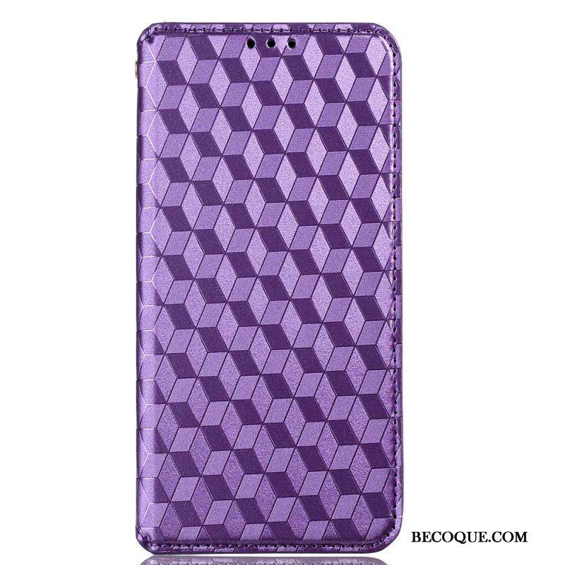 Flip Cover Huawei P60 Pro Motif 3D