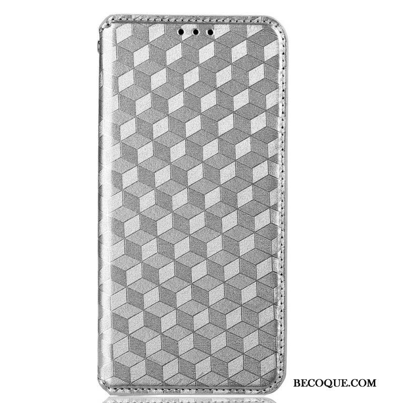 Flip Cover Huawei P60 Pro Motif 3D