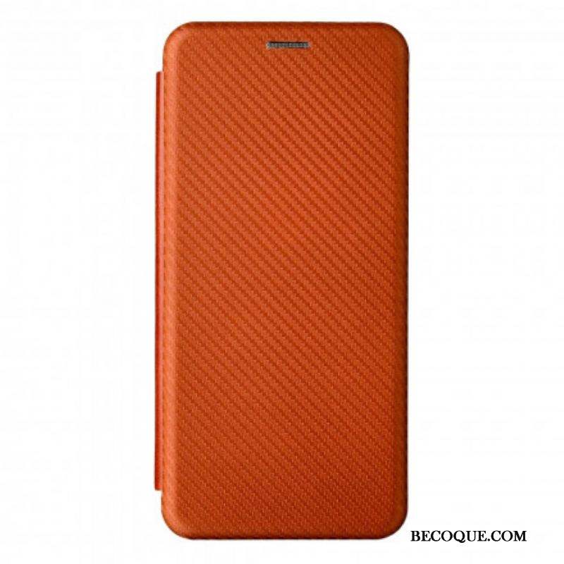 Flip Cover Motorola Edge 20 Lite Silicone Carbone Coloré