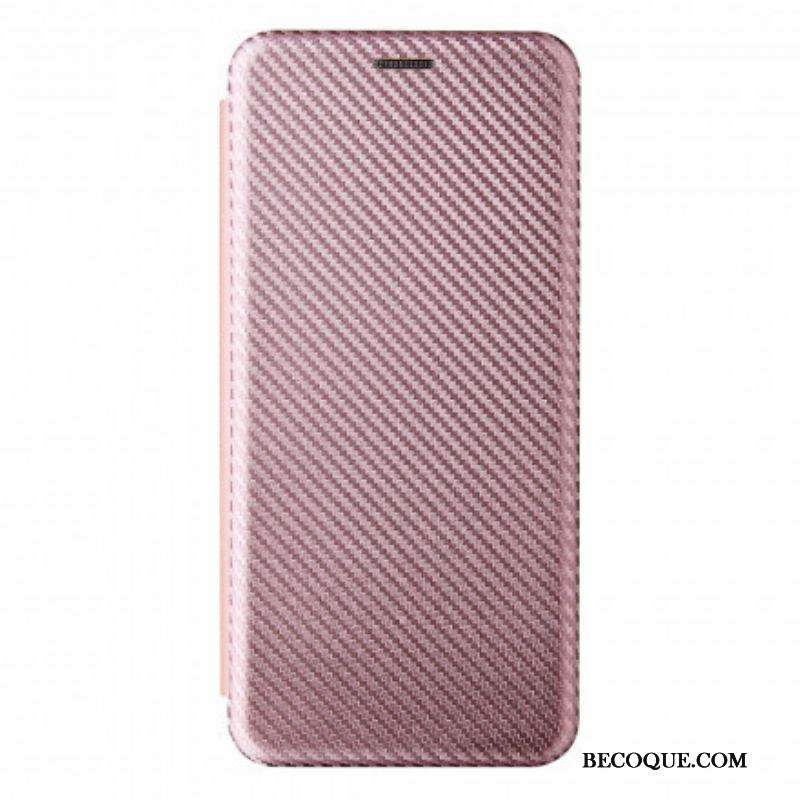 Flip Cover Motorola Edge 20 Lite Silicone Carbone Coloré