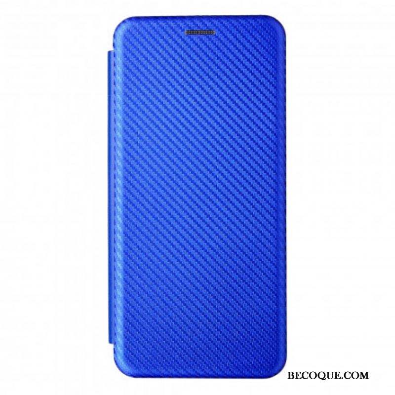 Flip Cover Motorola Edge 20 Lite Silicone Carbone Coloré