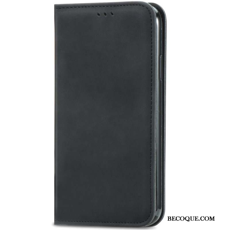 Flip Cover Motorola Edge 50 Fusion Effet daim