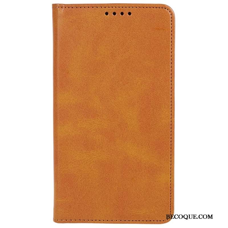 Flip Cover Motorola Edge 50 Fusion Surface Simili Cuir