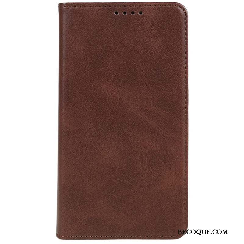 Flip Cover Motorola Edge 50 Fusion Surface Simili Cuir