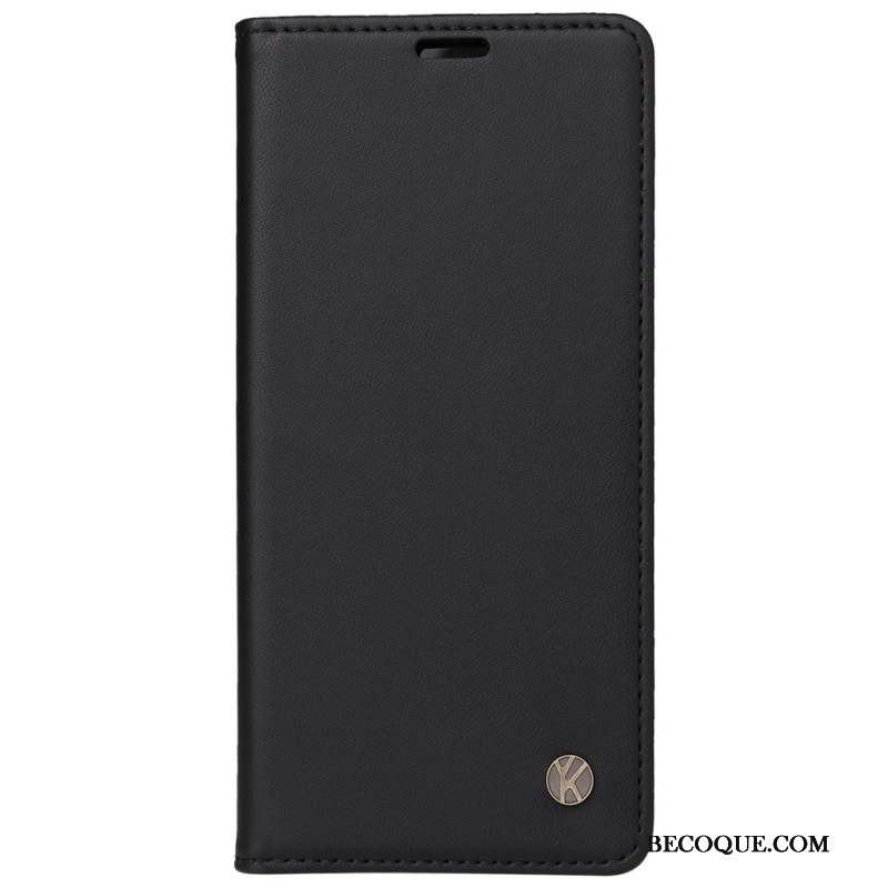 Flip Cover Motorola Edge 50 Pro Classique YIKATU