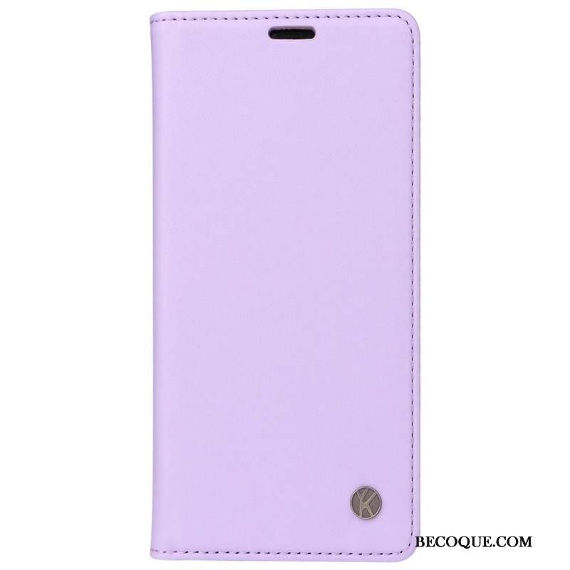 Flip Cover Motorola Edge 50 Pro Classique YIKATU