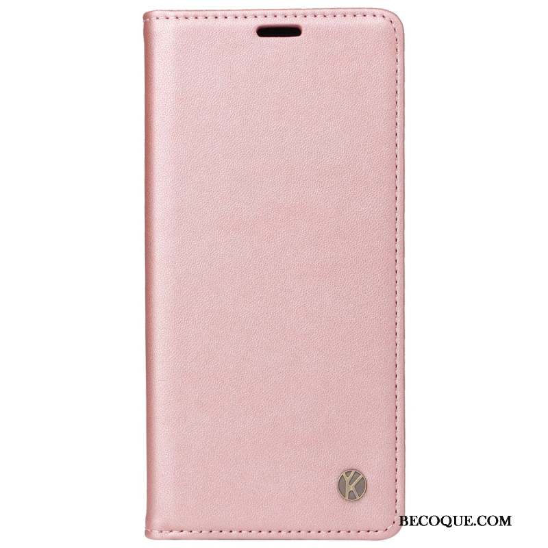 Flip Cover Motorola Edge 50 Pro Classique YIKATU