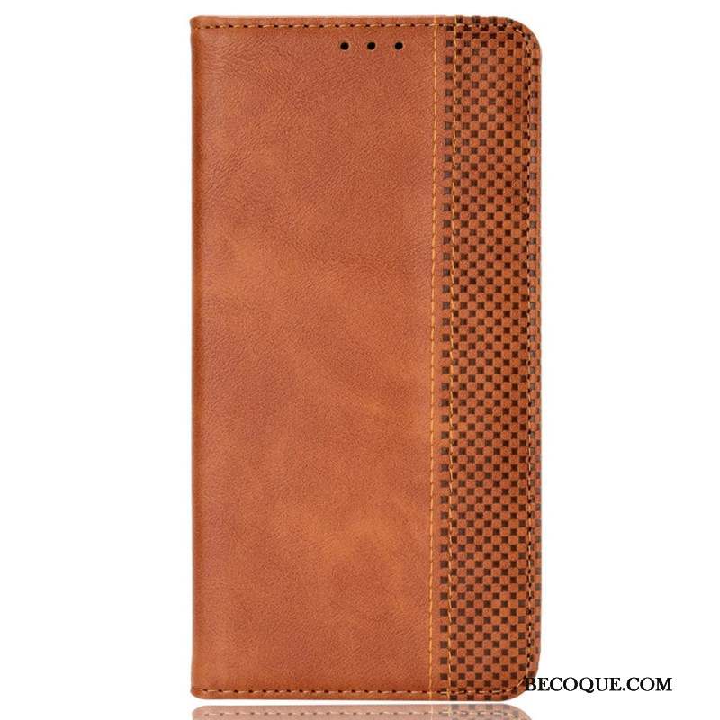 Flip Cover Motorola Edge 50 Pro Frise Vintage