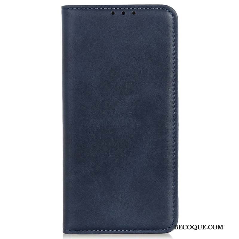 Flip Cover Motorola Edge 50 Ultra Effet Cuir