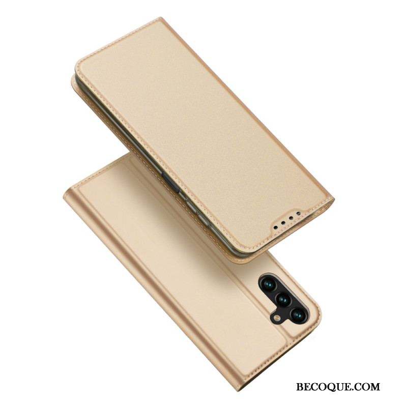 Flip Cover Samsung Galaxy A14 5G / A14 Skin Pro DUX DUCIS