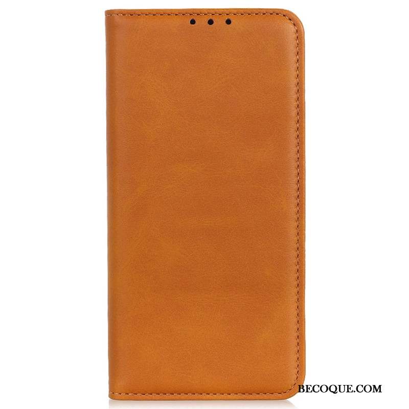 Flip Cover Samsung Galaxy A15 Cuir Fendu