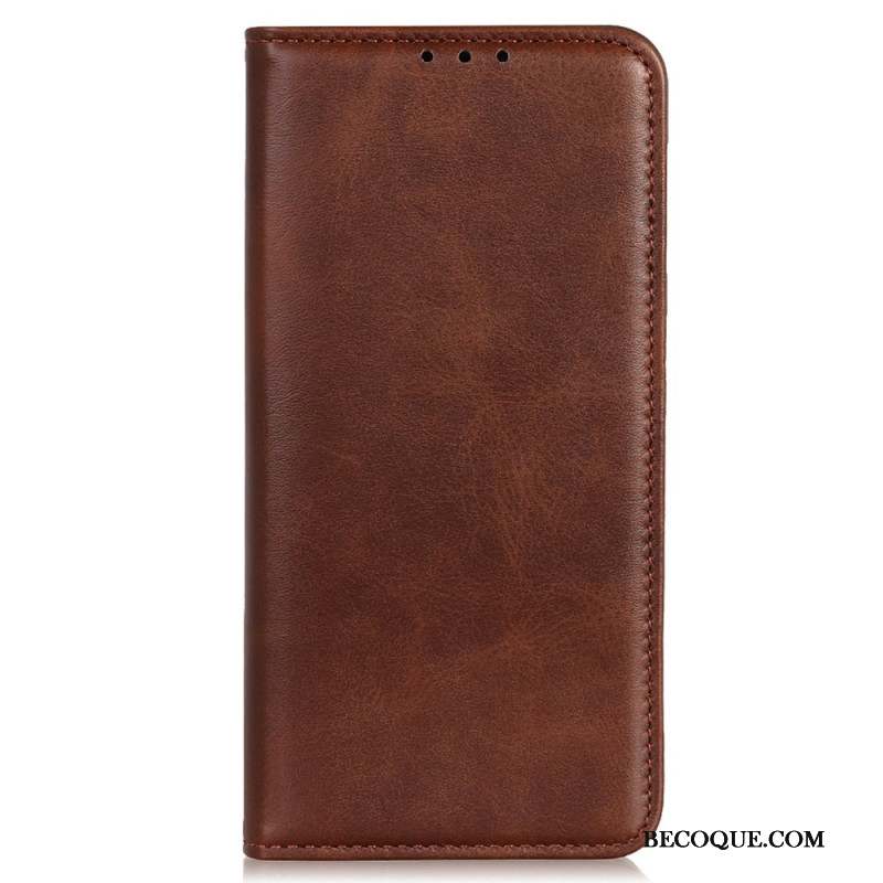 Flip Cover Samsung Galaxy A15 Cuir Fendu