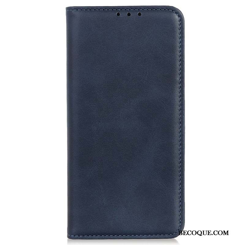 Flip Cover Samsung Galaxy A15 Cuir Fendu