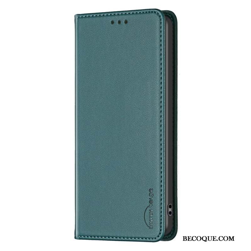 Flip Cover Samsung Galaxy A15 Porte-Cartes BINFN COLOR