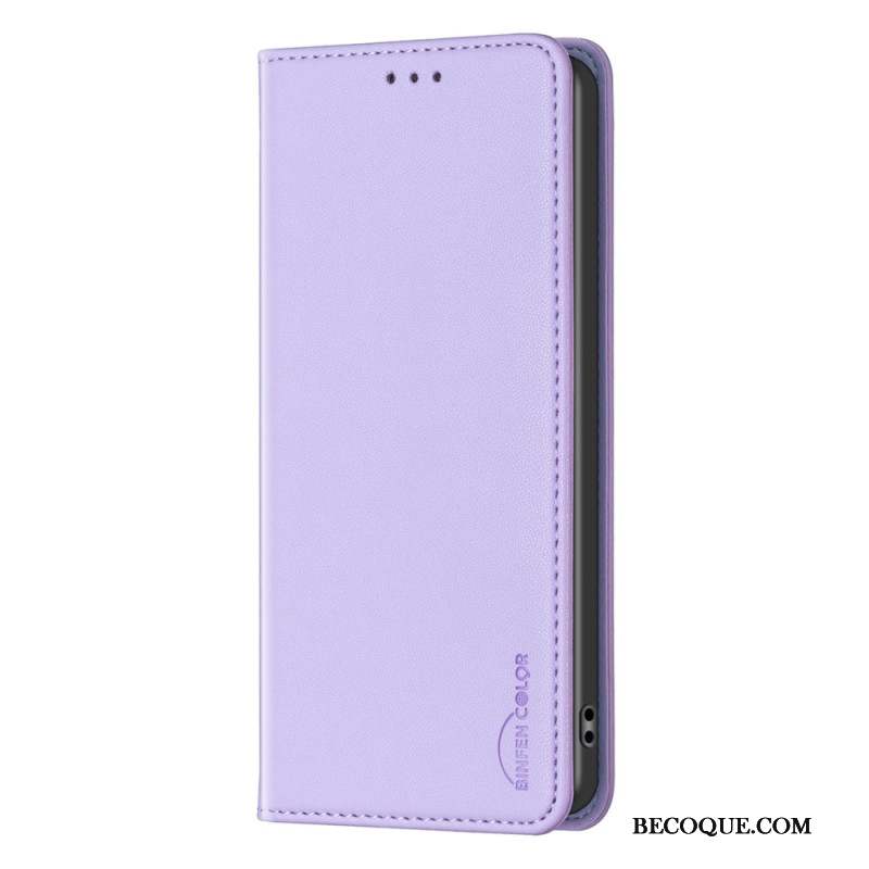 Flip Cover Samsung Galaxy A15 Porte-Cartes BINFN COLOR