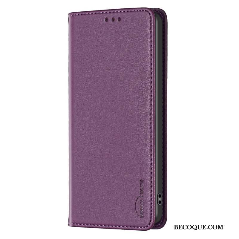 Flip Cover Samsung Galaxy A15 Porte-Cartes BINFN COLOR