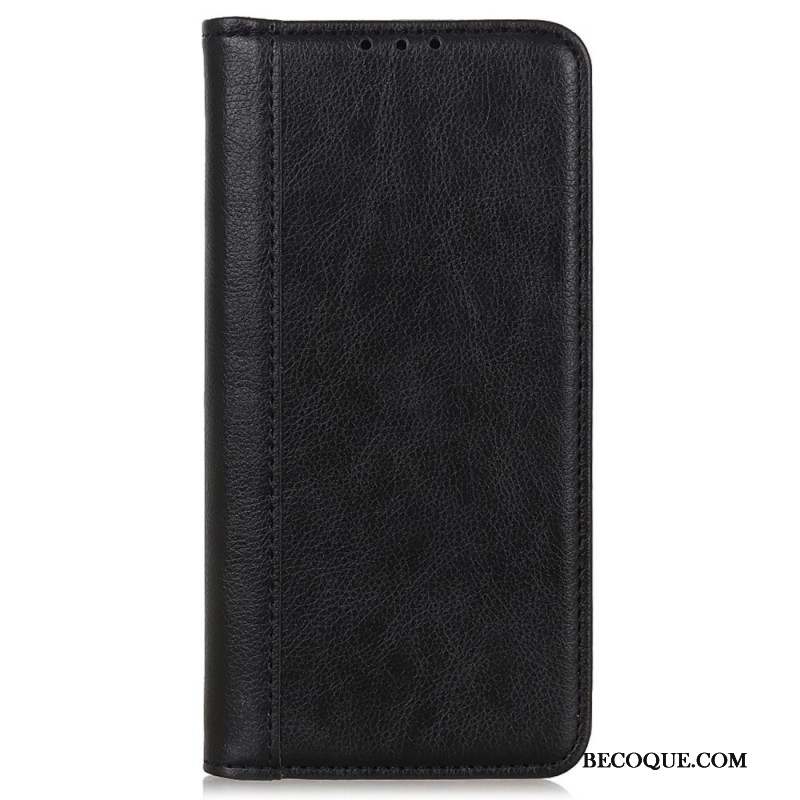 Flip Cover Samsung Galaxy A16 4G / 5G Cuir Fendu