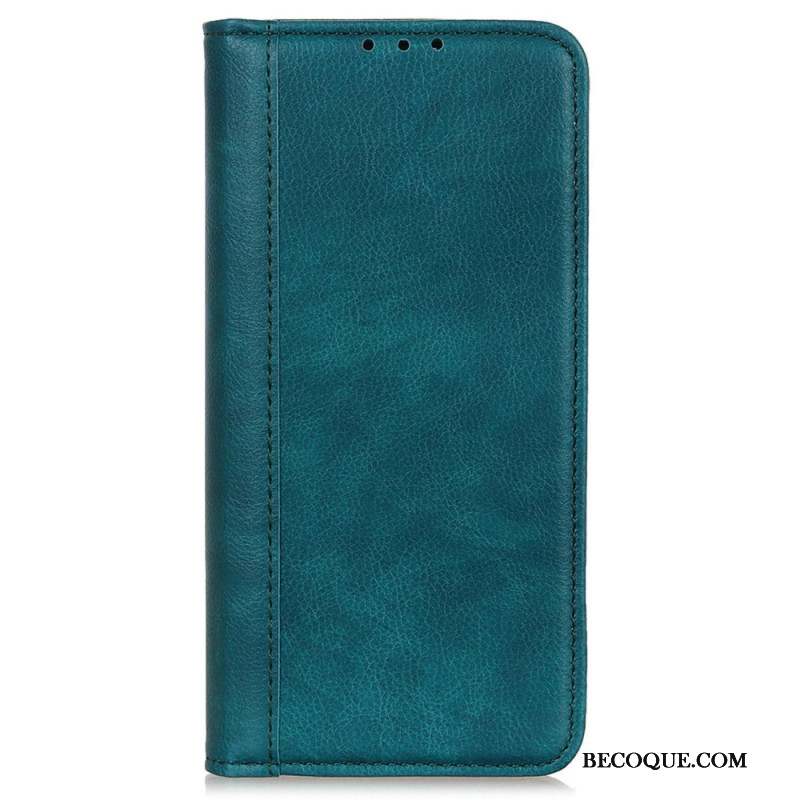 Flip Cover Samsung Galaxy A16 4G / 5G Cuir Fendu