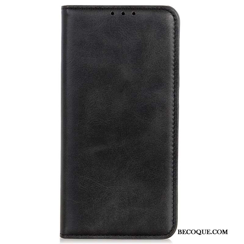 Flip Cover Samsung Galaxy A16 4G / 5G Cuir Fendu Classique