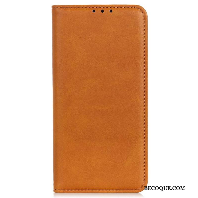 Flip Cover Samsung Galaxy A16 4G / 5G Cuir Fendu Classique