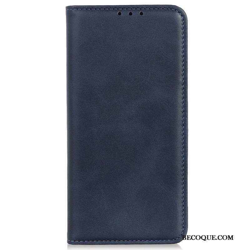 Flip Cover Samsung Galaxy A16 4G / 5G Cuir Fendu Classique