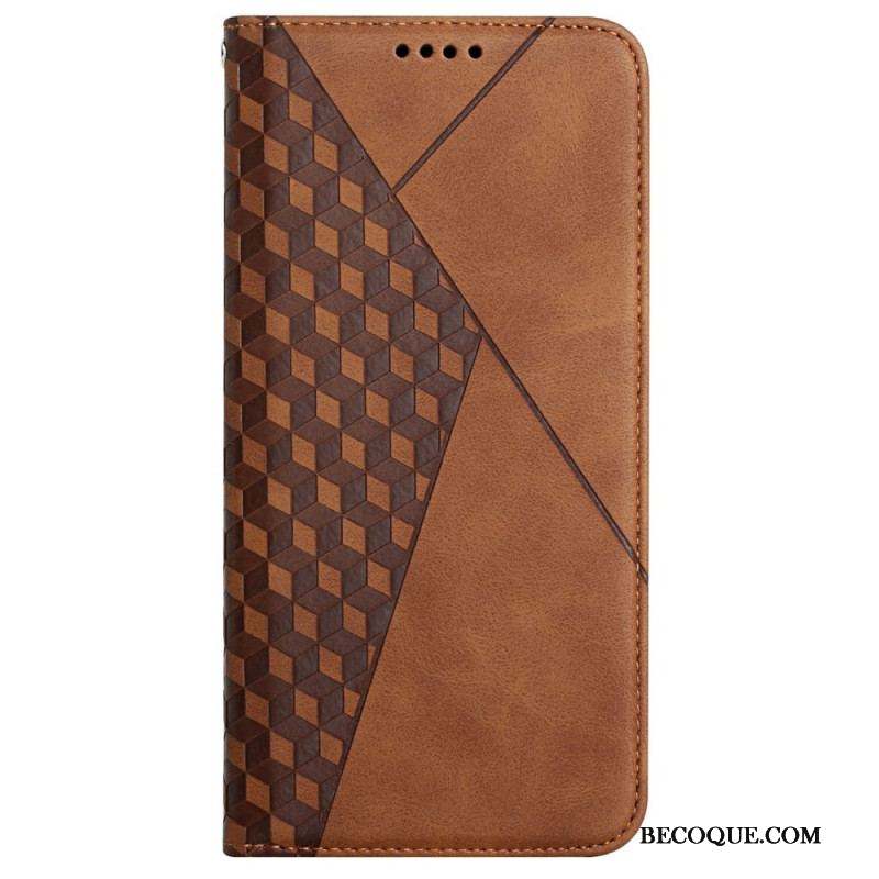 Flip Cover Samsung Galaxy A53 5G Style Cuir Motif 3D