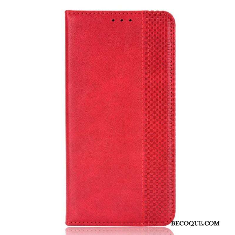 Flip Cover Samsung Galaxy A54 5G Style Cuir Stylisé