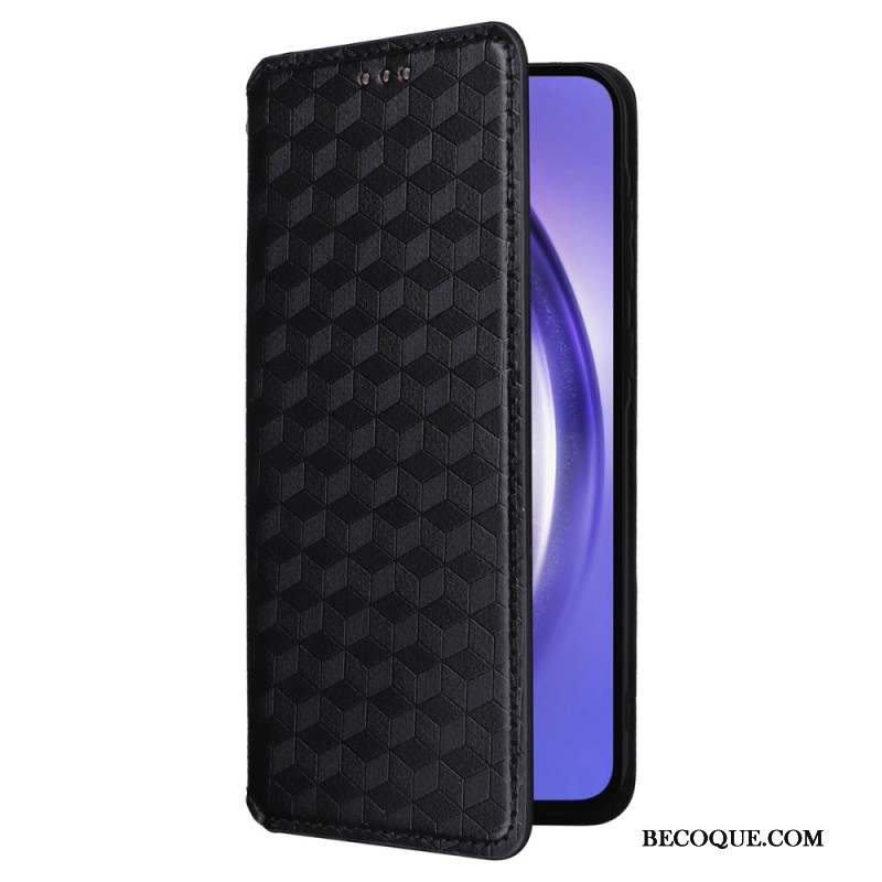 Flip Cover Samsung Galaxy A55 5G Losanges 3D