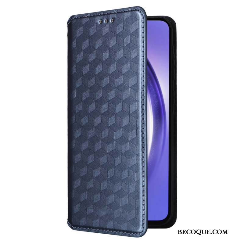 Flip Cover Samsung Galaxy A55 5G Losanges 3D