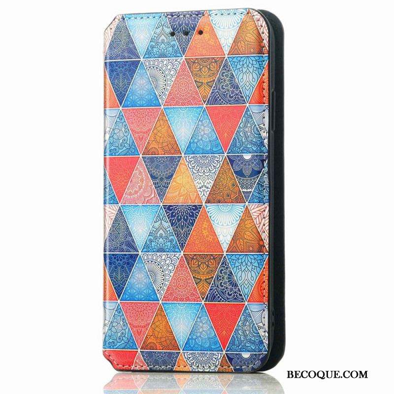 Flip Cover Samsung Galaxy M13 Design RFID Caseneo