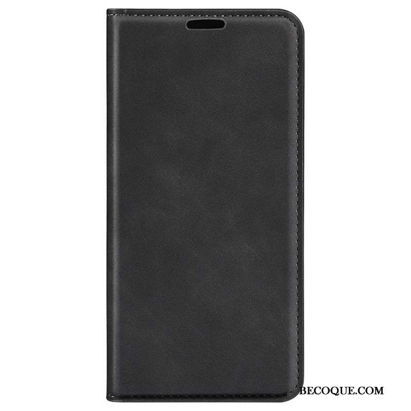 Flip Cover Samsung Galaxy M13 Effet Cuir