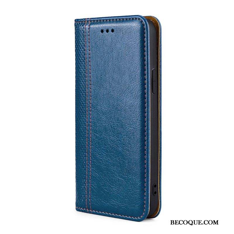 Flip Cover Samsung Galaxy M32 Style Cuir Vintage