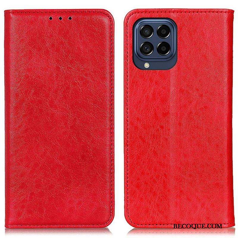 Flip Cover Samsung Galaxy M53 5G Texture Cuir