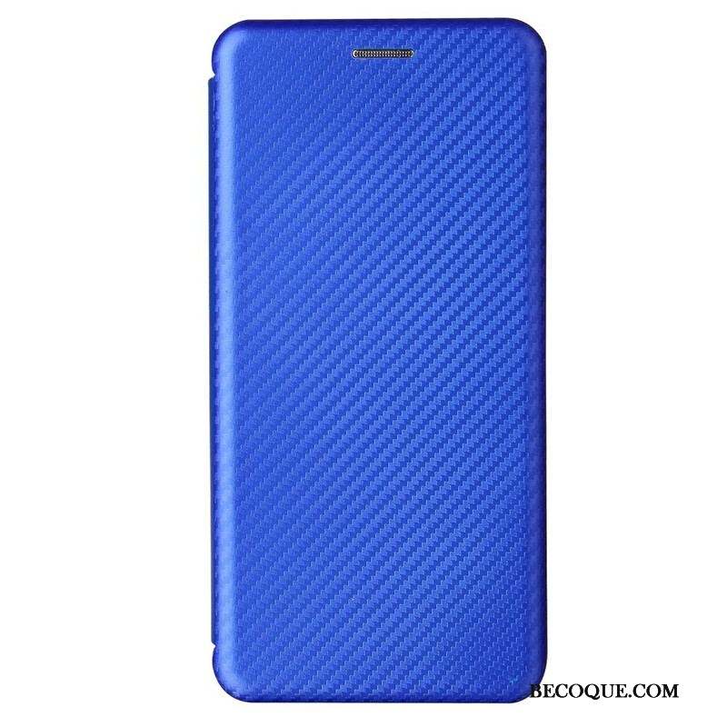 Flip Cover Samsung Galaxy S21 5G Fibre Carbone