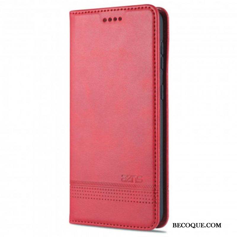 Flip Cover Samsung Galaxy S21 5G Style Cuir AZNS