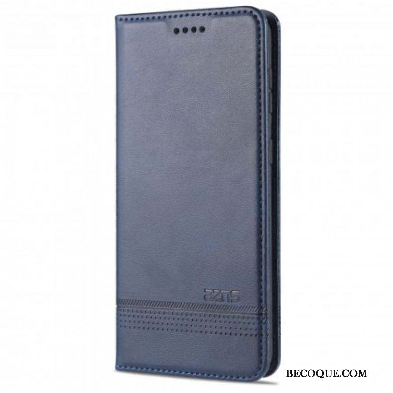 Flip Cover Samsung Galaxy S21 5G Style Cuir AZNS