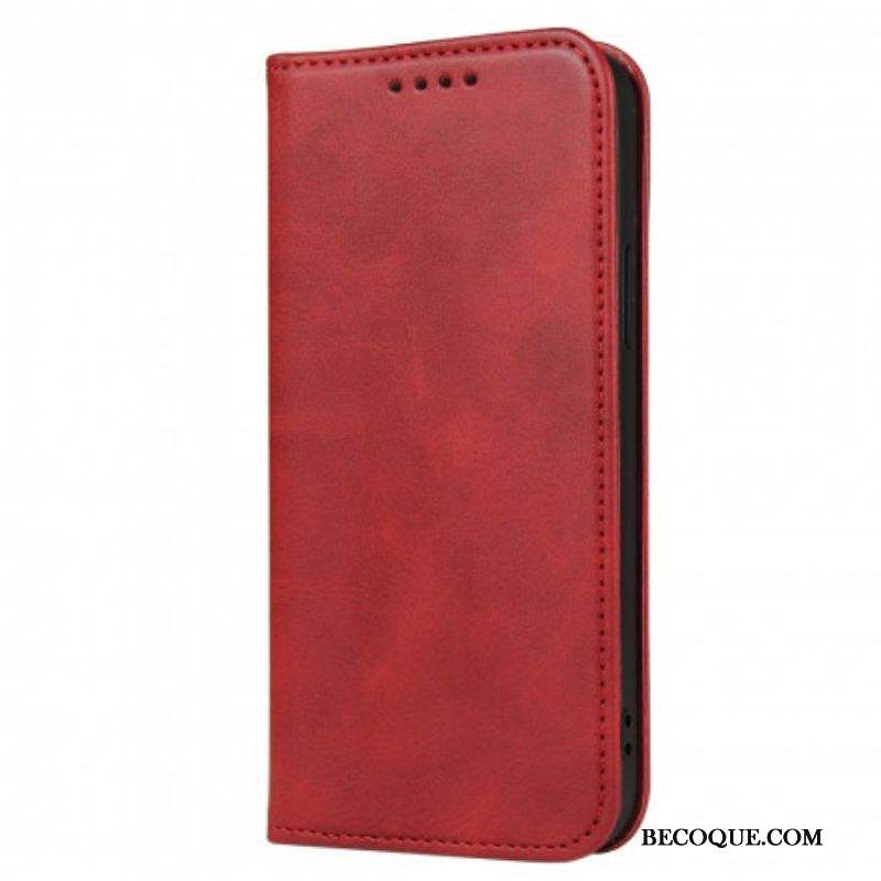 Flip Cover Samsung Galaxy S21 Ultra 5G Effet Cuir Business Style Plus