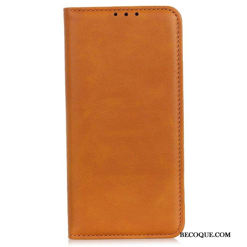 Flip Cover Samsung Galaxy S23 Plus 5G Cuir Fendu