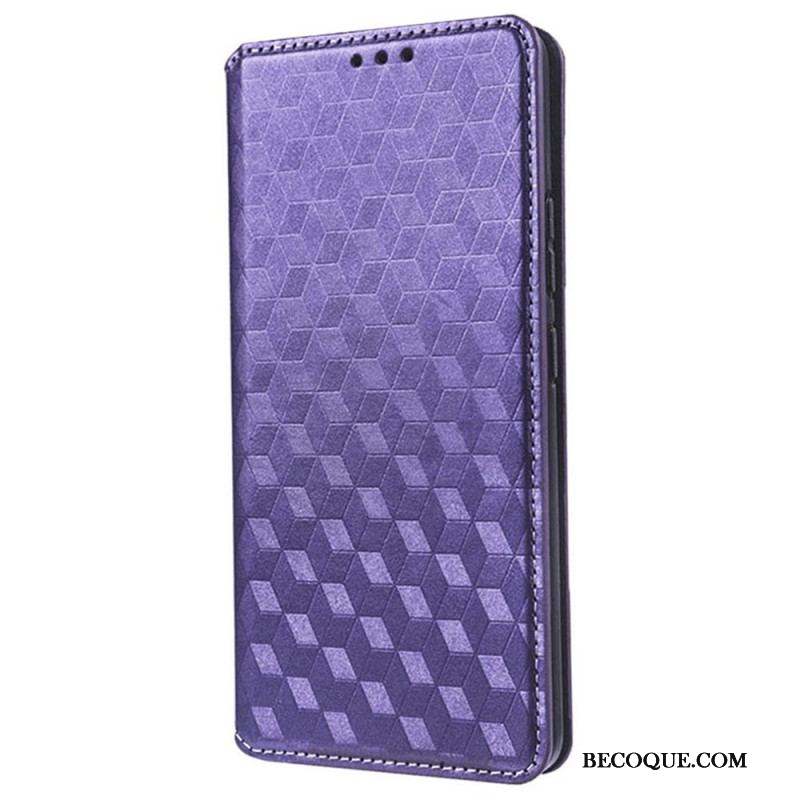 Flip Cover Samsung Galaxy S23 Ultra 5G Motif 3D