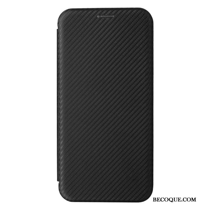 Flip Cover Samsung Galaxy S24 5G Fibre Carbone