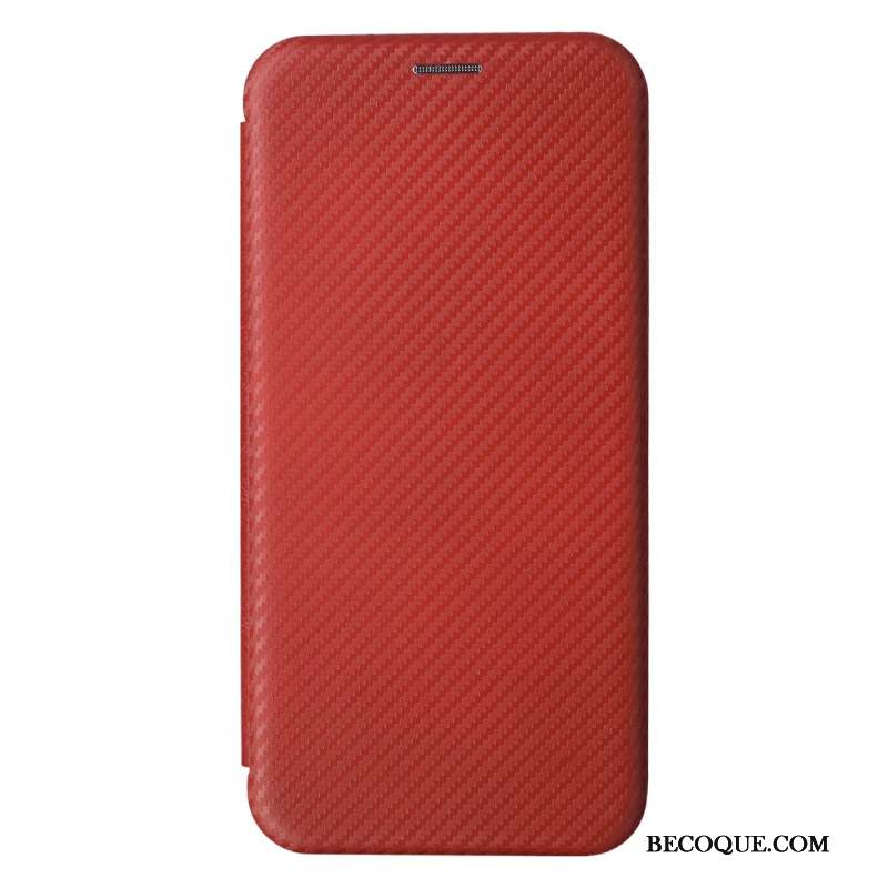 Flip Cover Samsung Galaxy S24 5G Fibre Carbone