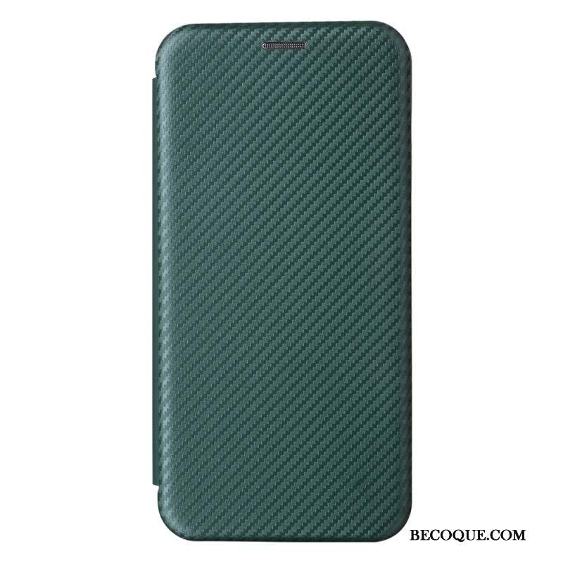 Flip Cover Samsung Galaxy S24 5G Fibre Carbone