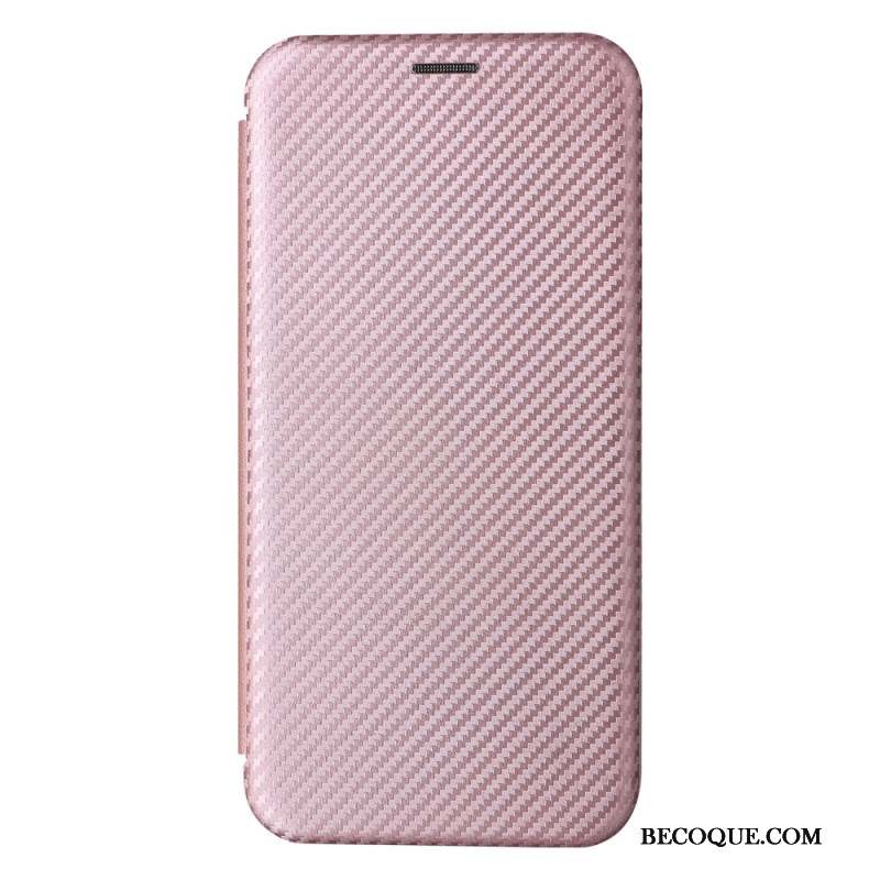 Flip Cover Samsung Galaxy S24 5G Fibre Carbone