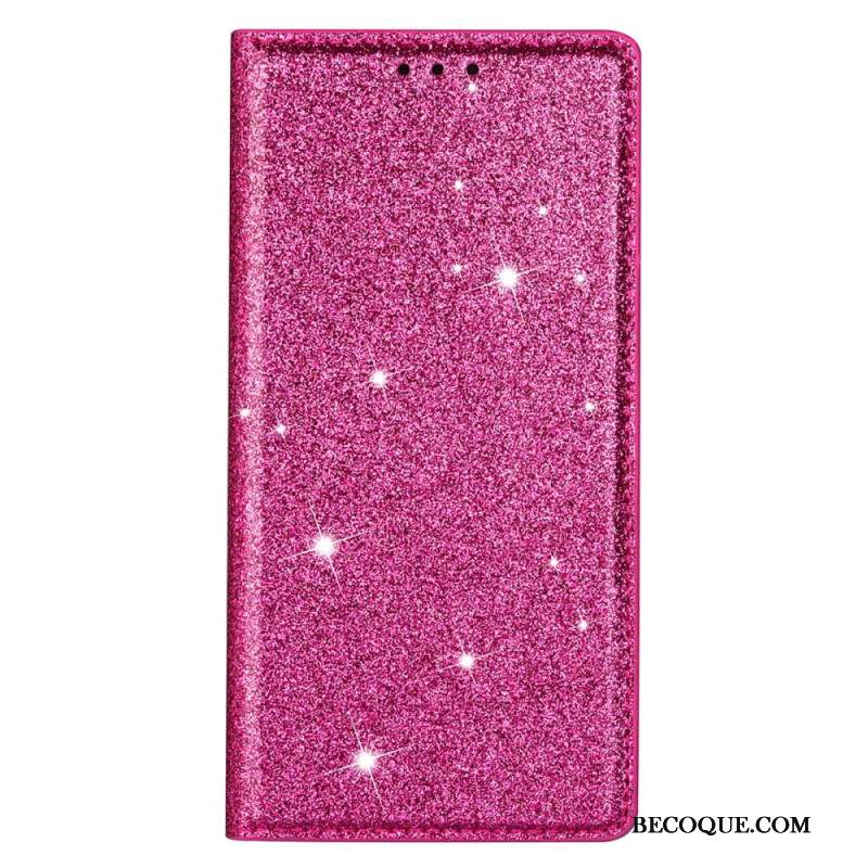 Flip Cover Samsung Galaxy S24 Plus 5G Paillettes