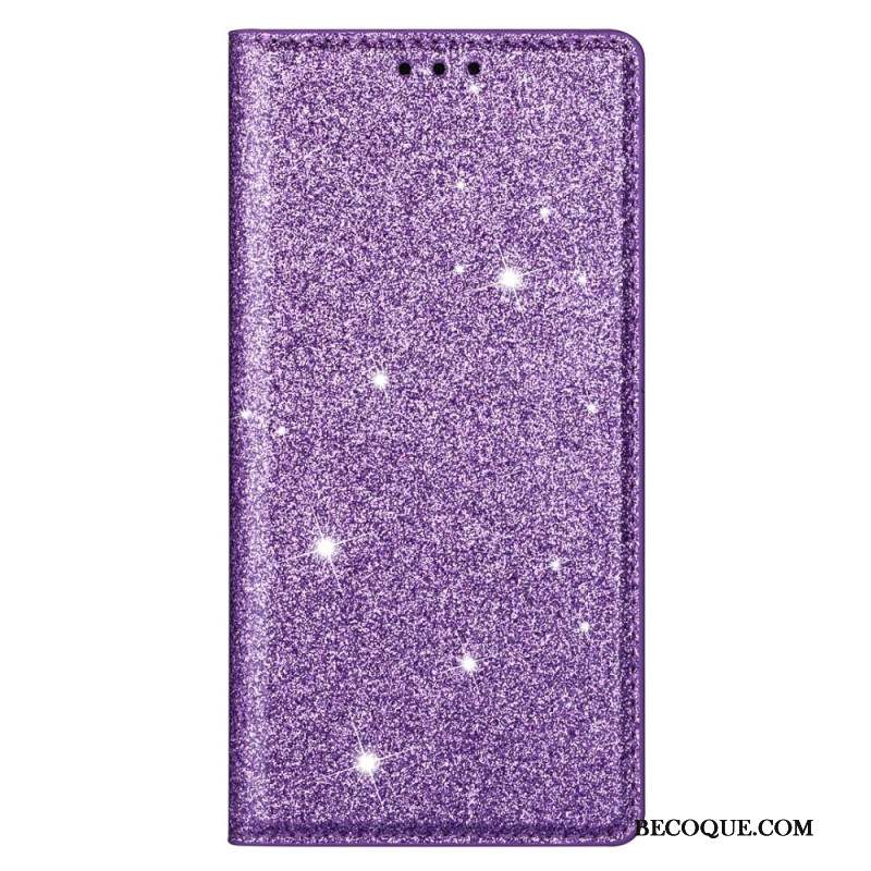 Flip Cover Samsung Galaxy S24 Plus 5G Paillettes