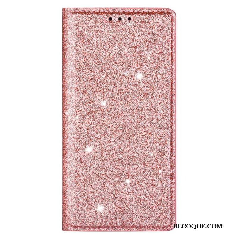 Flip Cover Samsung Galaxy S24 Ultra 5G Paillettes