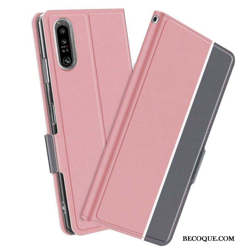 Flip Cover Sony Xperia 1 IV Bicolore BaiYu