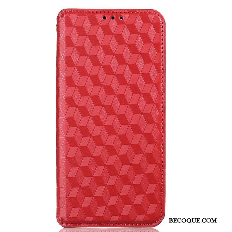 Flip Cover Sony Xperia 1 IV Cubes 3D