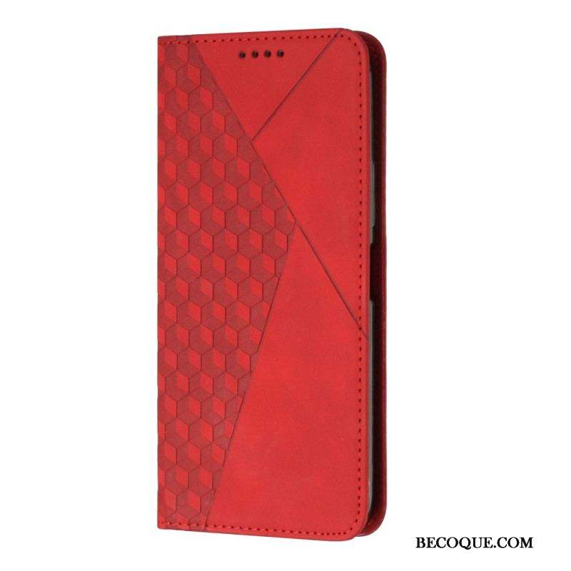 Flip Cover Sony Xperia 1 IV Style Cuir Motif 3D