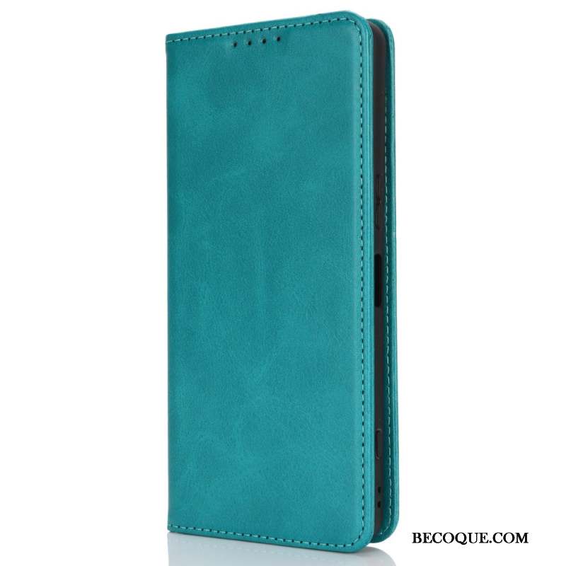 Flip Cover Sony Xperia 1 VI Cuir Fendu